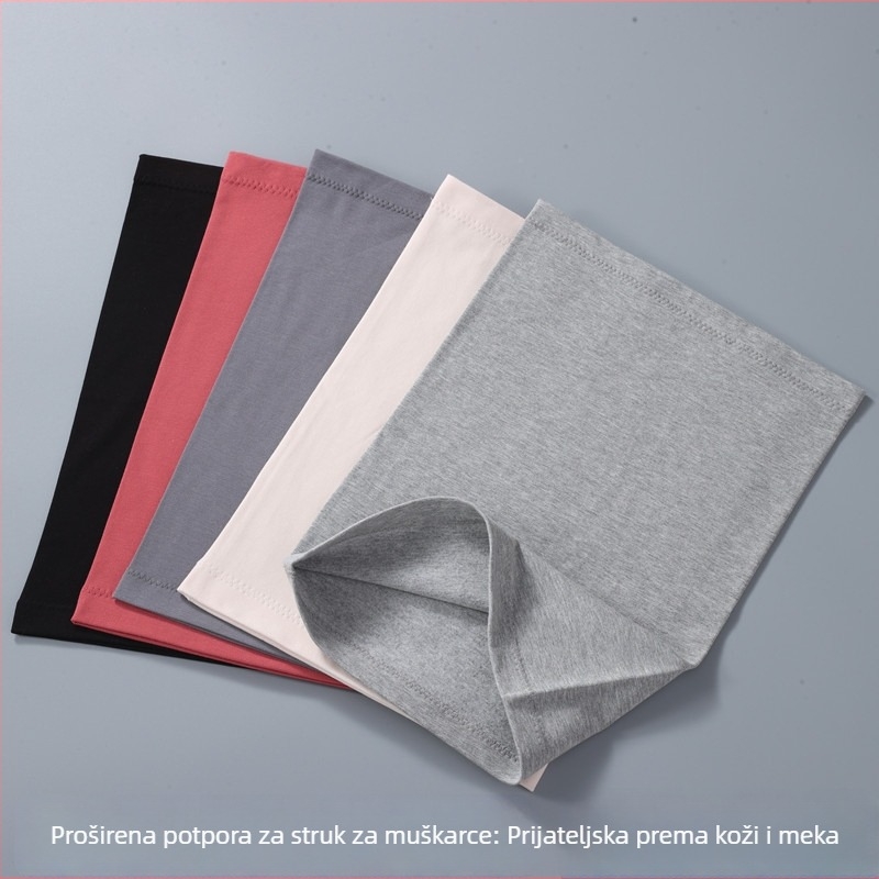 Muški pojas od modalnog materijala, prozračan, dugog dizajna za podršku trbuha u klimatiziranim prostorima, topao i zaštitni.
