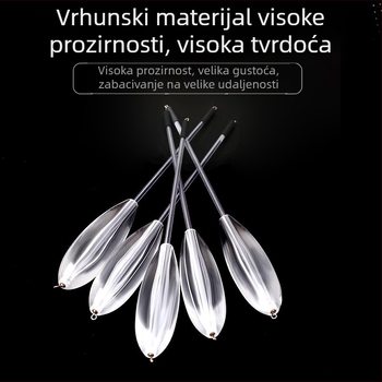 Novi alat za bacanje bez najlona, s sporim potapanjem, pomoć za umjetne mamce, dugi domet bacanja, otporan na zaplitanje, namijenjen ribama s velikim ustima.
