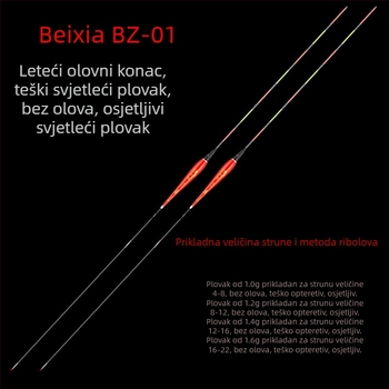 Northern Hero 7-oko bez sjene elektronička svjetleća pluta za jezera i ribnjake, bez olova