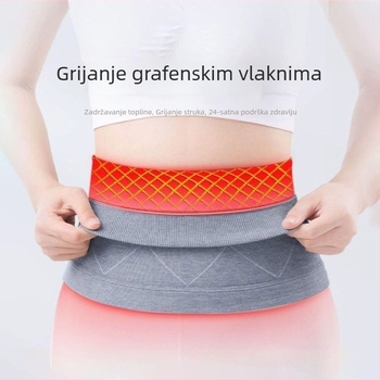 Graphene grijani pojas za struk muškaraca, žene i starijih – zaštita trbuha, udoban za spavanje, tijekom svih godišnjih doba