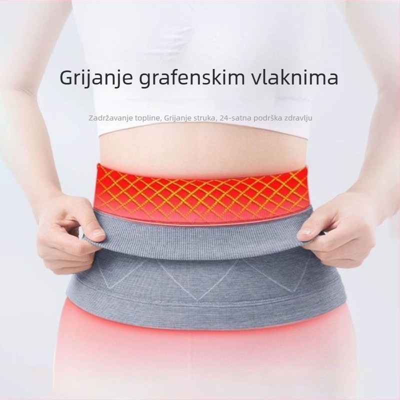 Graphene grijani pojas za struk muškaraca, žene i starijih – zaštita trbuha, udoban za spavanje, tijekom svih godišnjih doba