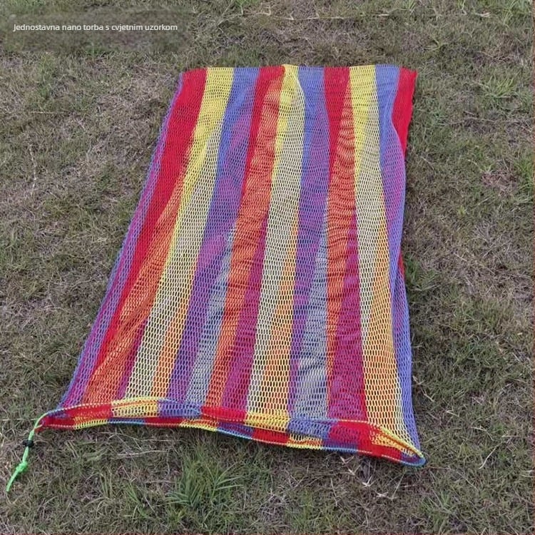 Prenosiva mini vrećica za zaštitu ribe s ojačanim mrežastim džepom