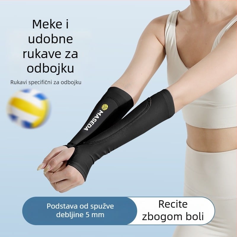 Zaštitnici za podlakticu i lakat za odbojku za odrasle, anti-slip jastučići za zaštitu, apsorpcija udaraca, sportska zaštita