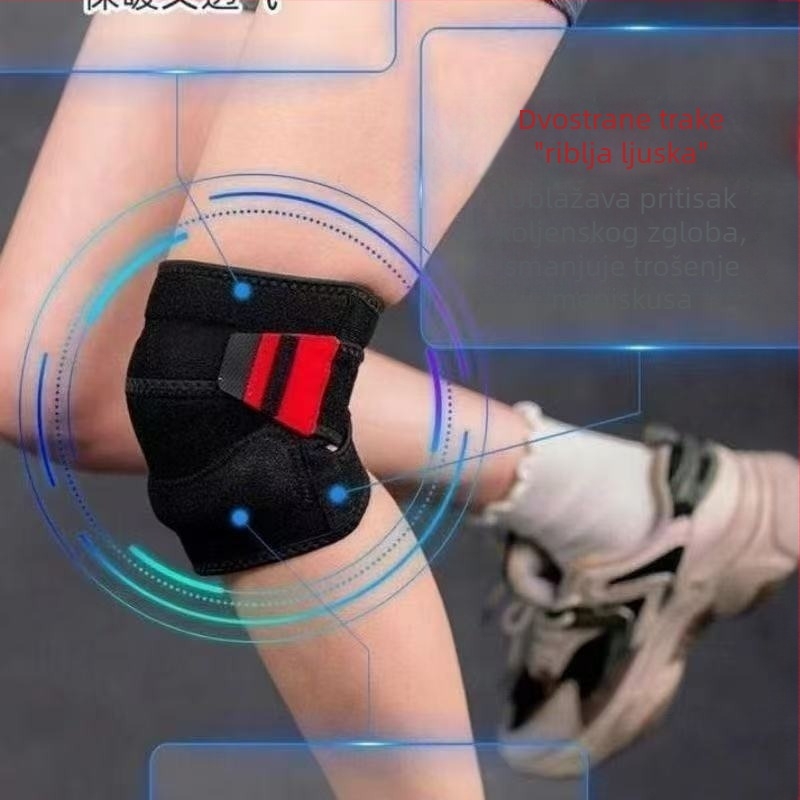 Podrška za koljeno s zaštitom patela za sport i fitness