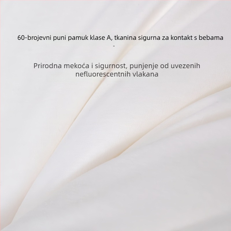 All-season hotel-kvalitet jastučni jezgro s presvlakom od 100% pamuka, podrška za vrat, pomoć pri spavanju, dubok san, jedan jastuk