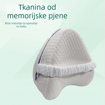 Jastuk za koljeno od memorijske pjene s remenom i srcolikim oblikom — Contour Legacy Leg Pillow, spor odziv