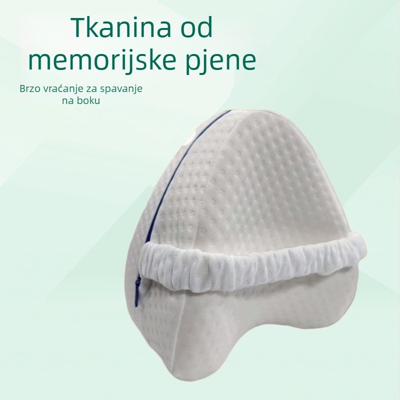 Jastuk za koljeno od memorijske pjene s remenom i srcolikim oblikom — Contour Legacy Leg Pillow, spor odziv