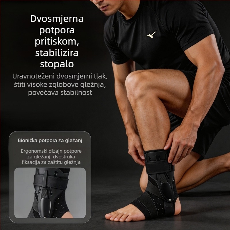 Prilagodljiv stabilizator gležnja za sportsku zaštitu i podršku zgloba