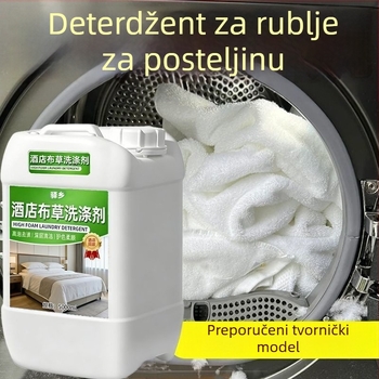 Visoko učinkovit deterdžent za pranje u hladnoj vodi za hotelsku upotrebu; otopina izbjeljivača za bijelu odjeću, posteljinu i navlake za pokrivače
