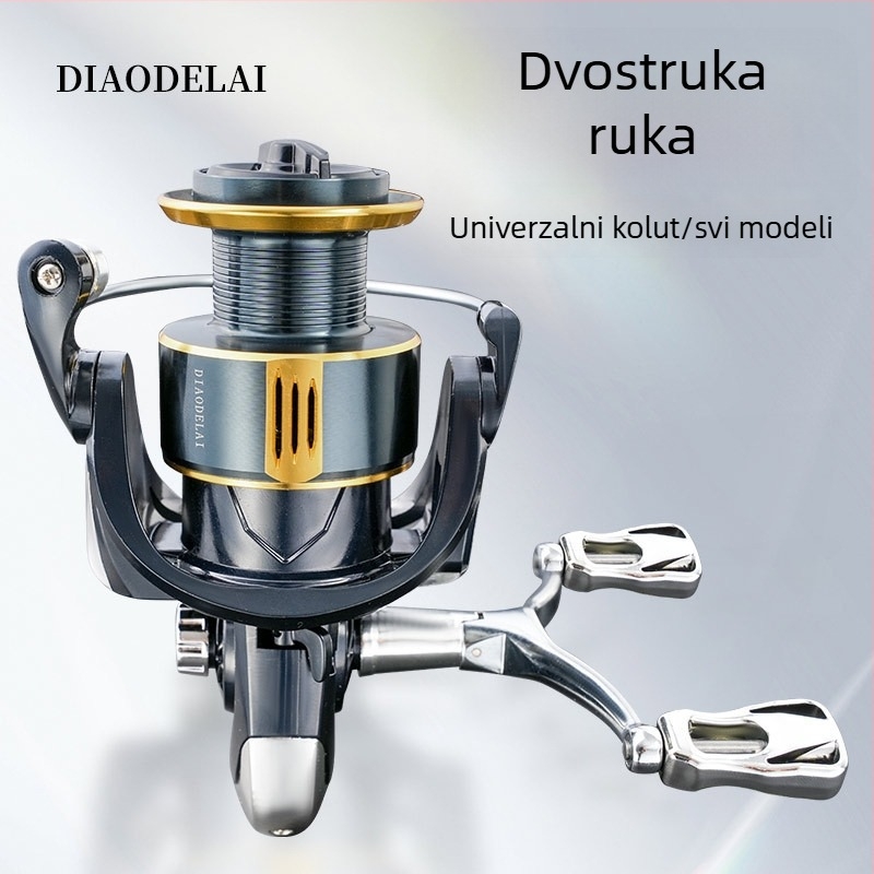 Dvostrani špuling kolut za ribolov
