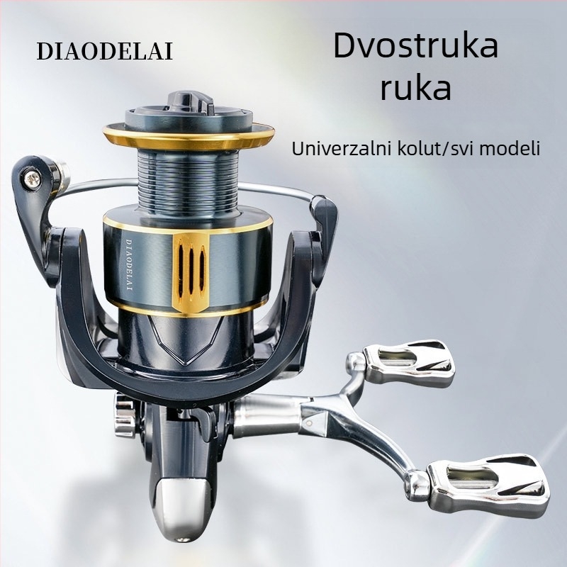 Dvostrani špuling kolut za ribolov