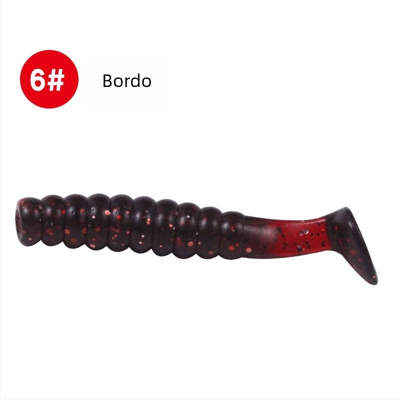 4 cm ili 5,5 cm trepćuća T‑repna meka varka, bionička mekana varalica za bass i mandarin ribu