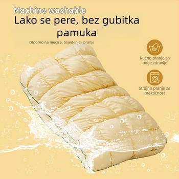 Jastuk u obliku ananasa za odrasle, potpora vrata, punilo od poliester, navlaka od pamuka–mješavina