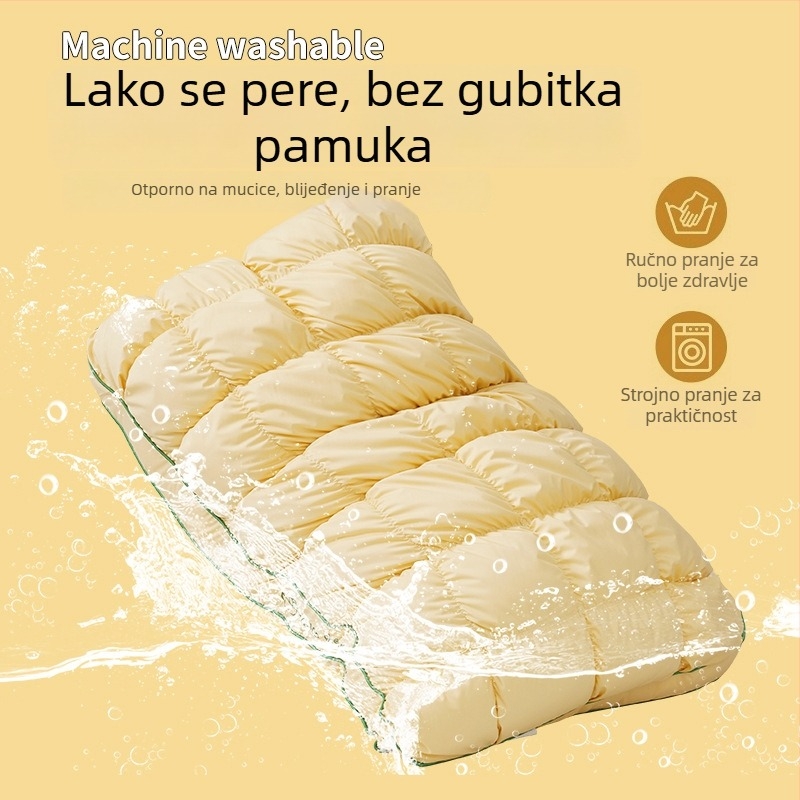 Jastuk u obliku ananasa za odrasle, potpora vrata, punilo od poliester, navlaka od pamuka–mješavina