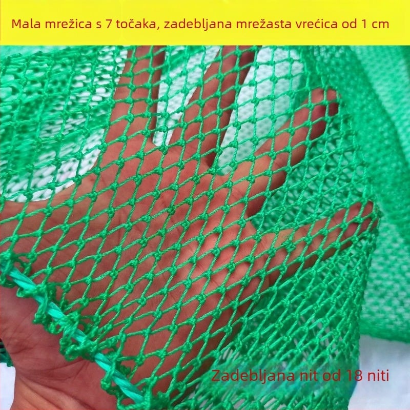Ojačana mreža za ribolov s 18 niti i malim očima za žive ribe