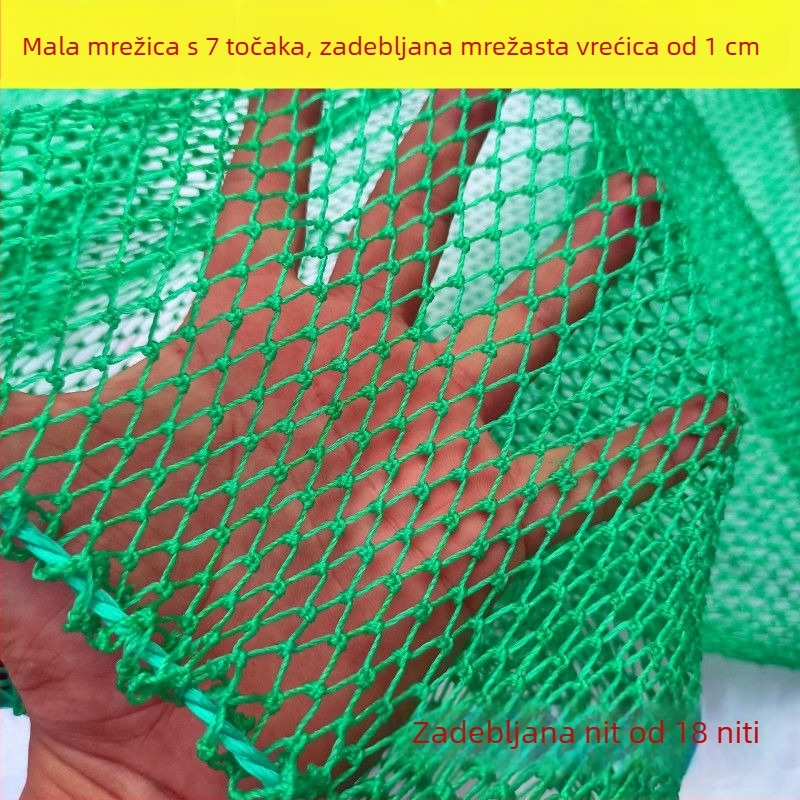 Ojačana mreža za ribolov s 18 niti i malim očima za žive ribe