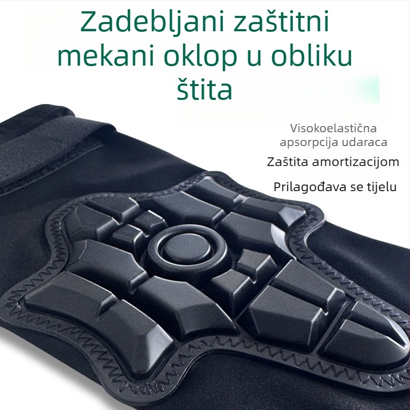 Ljetne naramenice za lakat za skejtbord i motociklizam – zaštita od udara, visoka elastičnost, apsorpcija udaraca, prozračnost, brzo sušenje, UV zaštita