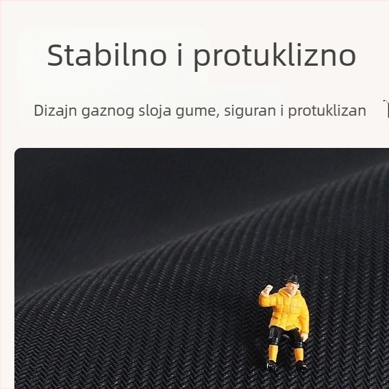 Retro teksturirana kupaonska prostirka za ulaz u zahod, upija vlagu i brzo se suši, otporna na prljavštinu i protuklizna