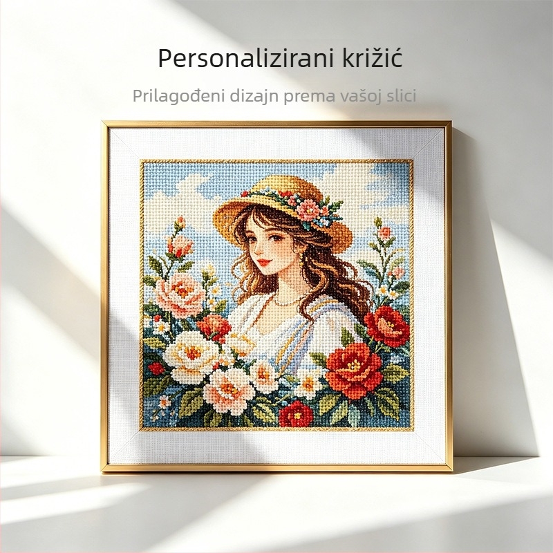 Prilagođeni DIY komplet za križno šivanje prema vašem dizajnu