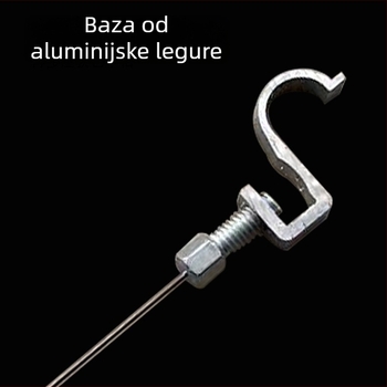 Igla za štit za ribolov od nehrđajućeg čelika i aluminijskog legura