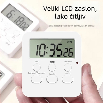 Alarmni sat za učenje i upravljanje vremenom za ispite