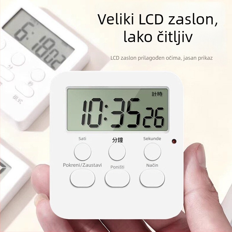 Alarmni sat za učenje i upravljanje vremenom za ispite