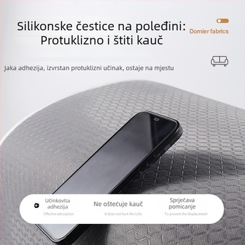 Jastučnica za sjedalo od ledenog satenog materijala, ljetna prozračna, protuklizna, s printom anime i životinje