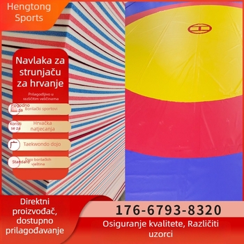 Prilagodljive otisnute borilačke prostirke s jednoslojnim spužastim slojem