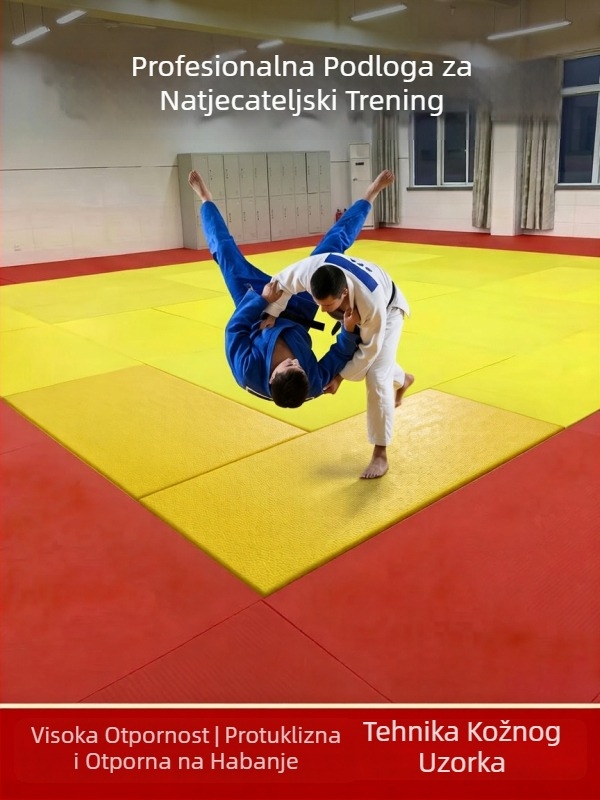 Jastuk od EVA pjene za gimnastičke treninge: salto, skok u visinu i ples; sklopiv i debeli; pogodan za tjelesni odgoj, borilačke vještine i gimnastiku