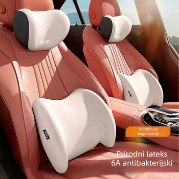 Auto jastuk za donji dio leđa s memorijskom pjenom, za naslon za glavu i stražnji dio sjedala