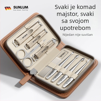 Set kliješta za nokte, 2026 novi model, s legurom i nehrđavim čelikom, plastične ručke, za kućnu uporabu