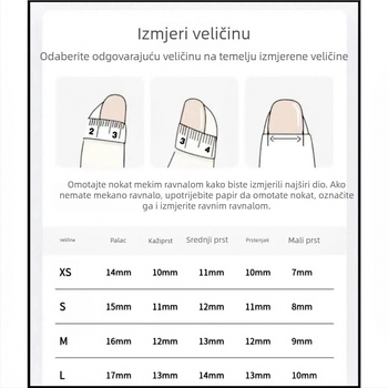 3D naljepnice za nokte s motivom leptira i vile, ledeno proziran ružičasti ton, ručno izrađene za nokte