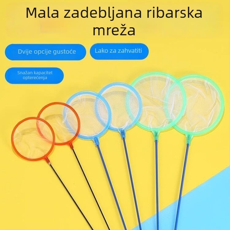 Mreža za hvatanje riba u akvariju, mala okrugla mreža