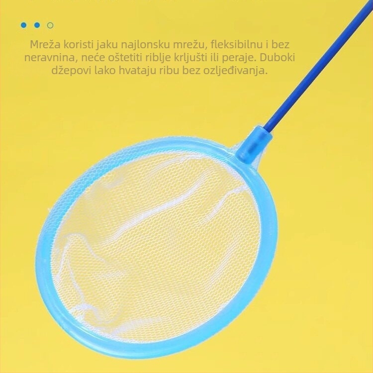 Mreža za hvatanje riba u akvariju, mala okrugla mreža