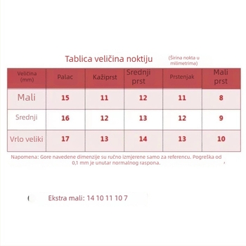 Ručni rad ljubičasti prozirni nokti s irisom i kristalima