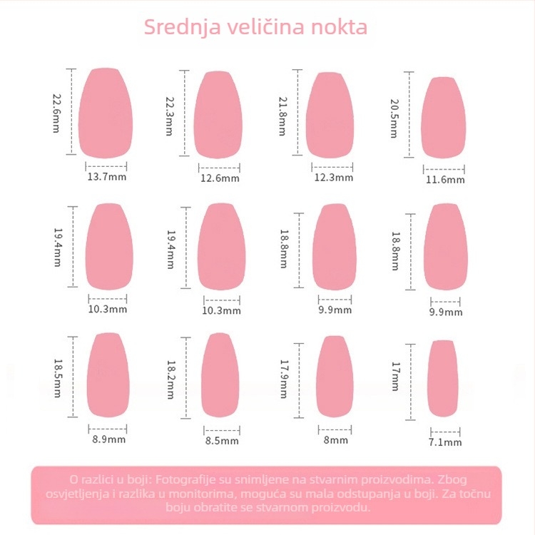 Nepravilne plave francuske nokte s perlama, balet inspiriran dizajn, ledeno proziran završetak