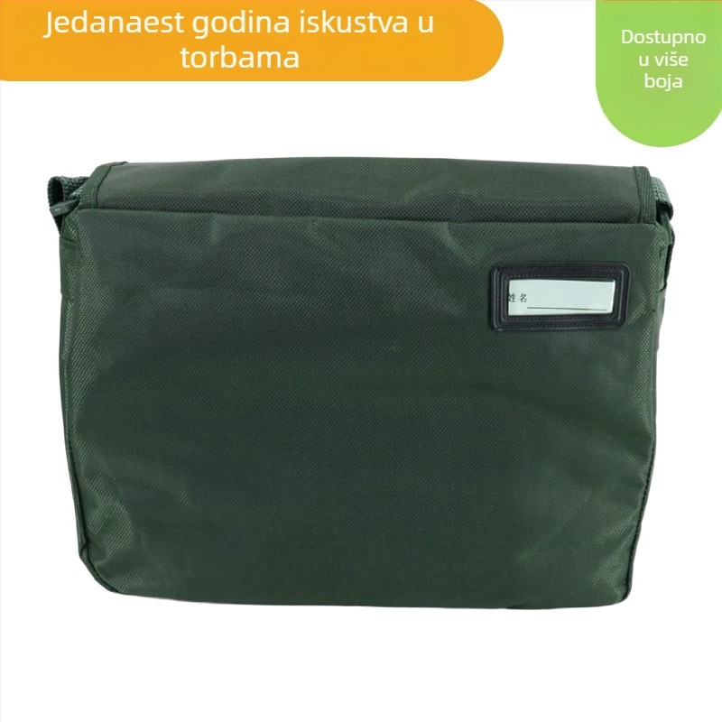 Crna crossbody torba u vojnom stilu za treninge, planinarenje i taktičku uporabu