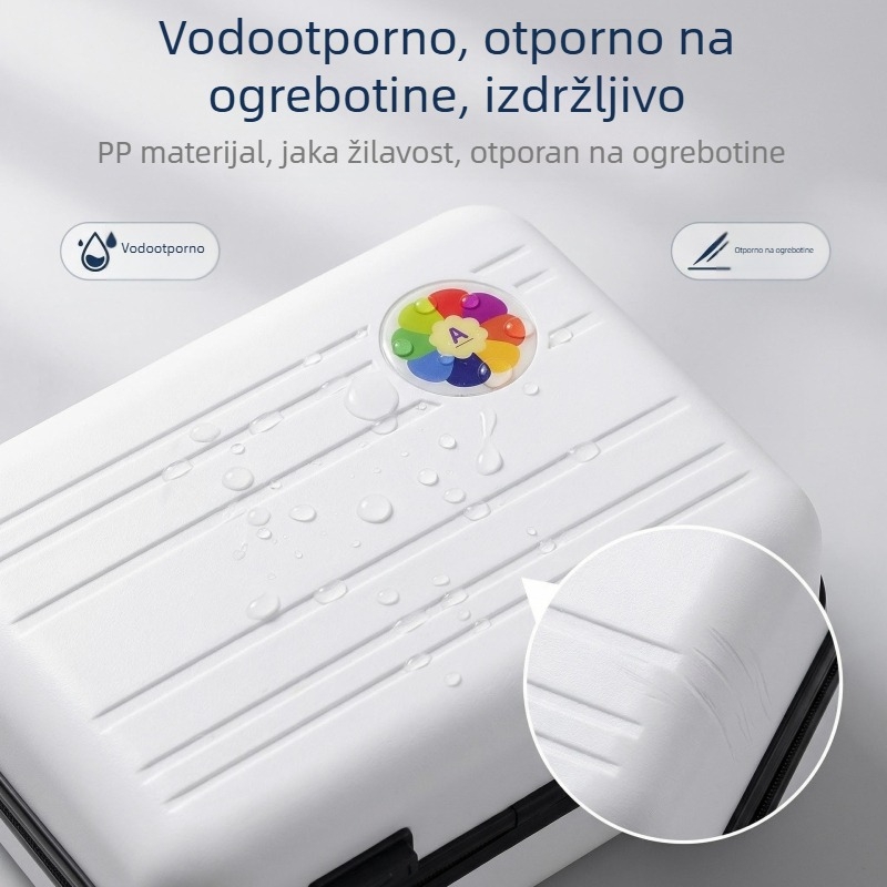 14-inčni kutija za toaletne potrepštine i make-up za putovanja — vodootporna, lagana, unisex, PP materijal