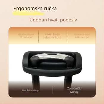 Ugrađena teleskopsku ručku za prtljagu — metalni dodatak za kufere i kozmetičke torbe, prilagođeno velikim narudžbama