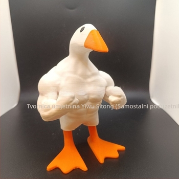 Slatka mini patka od smole za dekoraciju doma i vrta