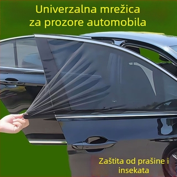 Automobilska mreža protiv komaraca i prozorna zavjesa koja diše, zaštita od sunca i toplinska izolacija