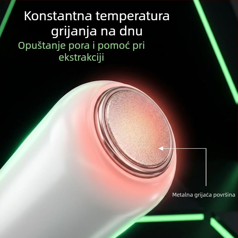 Električni rotirajući uređaj za čišćenje lica i uklanjanje prištića, prijenosni ekstraktor pora za akne