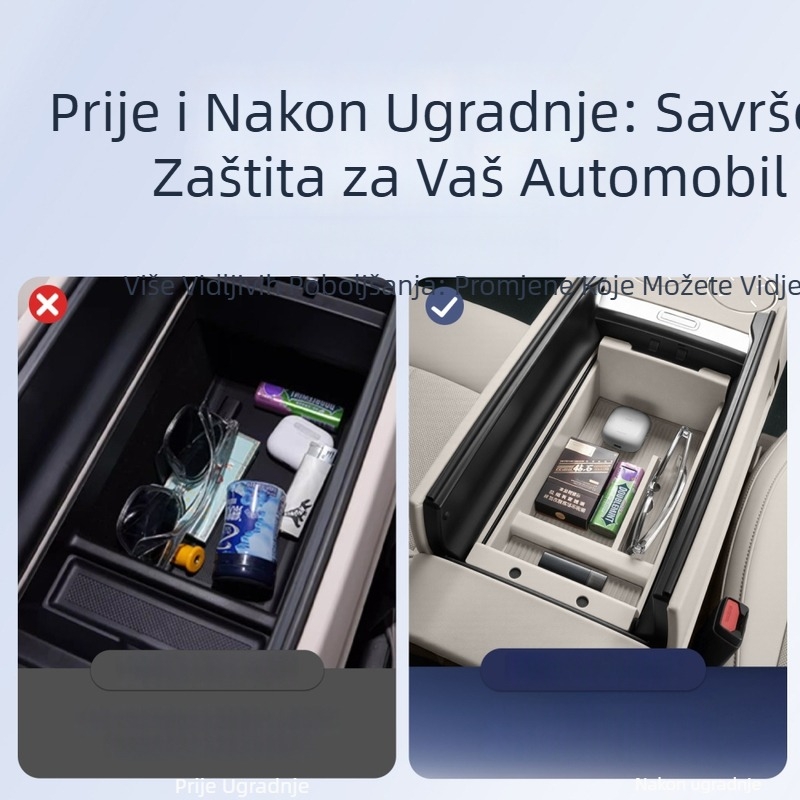 Unutarnja kutija za pohranu za naslonski pretinac Xiaomi Yu7 i središnju konzolu