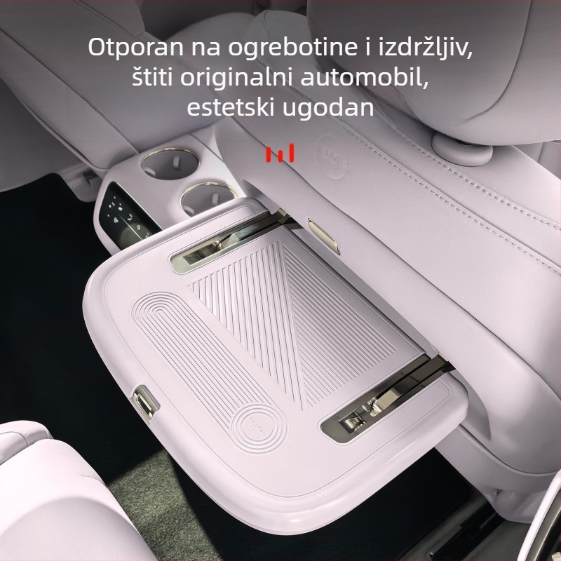 Silicijska zaštitna podloga za mali stolni ploč u automobilu, protuklizna, apsorpcija udara, otporna na habanje, kompatibilna sa 26 modela Zhiji LS9/LS8