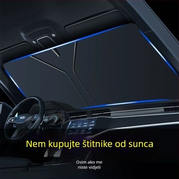 Unutarnja sjenilica za prednje staklo automobila, kompatibilna s Q05, A07, A06 i E07