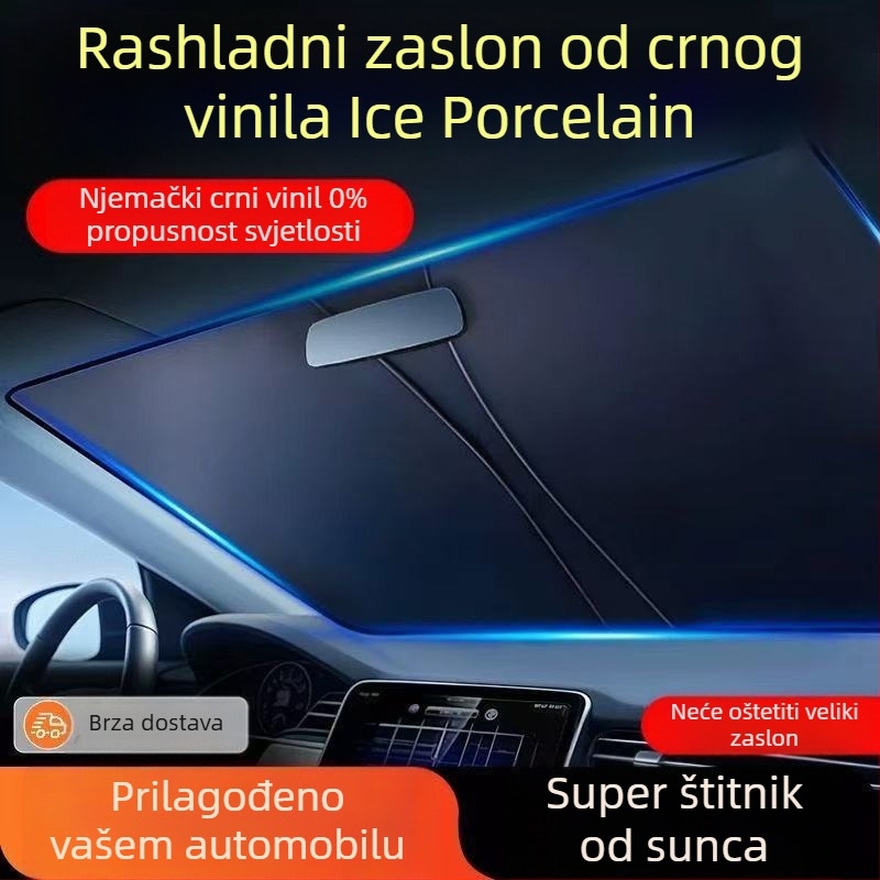 Unutarnja sjenilica za prednje staklo automobila, kompatibilna s Q05, A07, A06 i E07