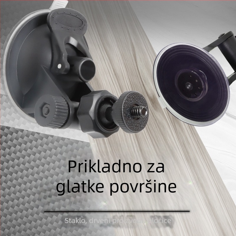 Držač s kugličnom glavom promjera 68 mm, 180° okretni držač za auto retrovizor za DVR, držač za telefon, GoPro dodatak