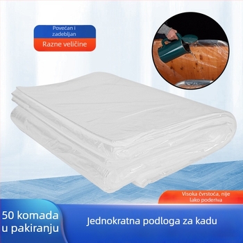 Jednokratni liner za kadu za okrugle kade, za djecu i odrasle