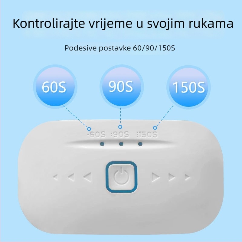 LED UV lampa za nokte – fototerapijski uređaj, brzo UV učvršćivanje, bijela, model XX-UV8