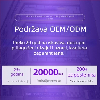 Kupaonska protuklizna prostirka od PVC za tuš i kadu, otporna na plijesan, kvadratnog oblika, boje po izboru